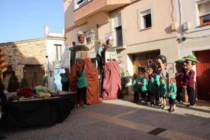 Acte de celebració dels 75 anys dels Gegants i Nanos Vells de l'Espluga.