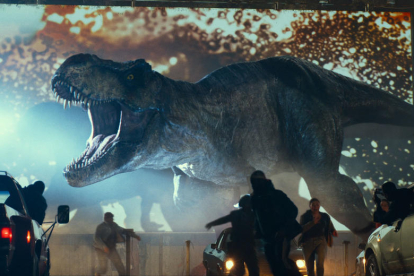 Una imatge del film 'Jurassic World: Dominion' 

Data de publicació: dimecres 08 de juny del 2022, 06:00

Localització: Barcelona

Autor: Cedida a l'ACN per Universal Studios and Amblin Entertainment
