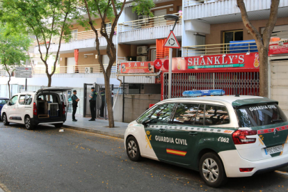 Agents desplegats a Salou en un operatiu contra la banda Trinitaris.