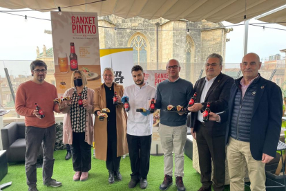 Imatge de la presentació de l'edició d'enguany de la Ganxet Pintxo.