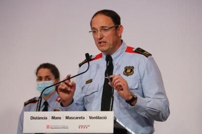 El nuevo comisario jefe de los Mossos d'Esquadra, Josep Maria Estela.