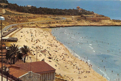 Una imatge de la platja de l'any 1967.