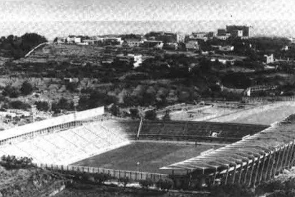 Imatge d'època del Nou Estadi.