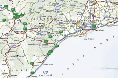 Ejemplo de datos que recoge el mapa. los datos en verde indican niveles aceptables.