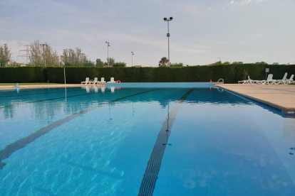 Imatge de la piscina municipal del Morell.