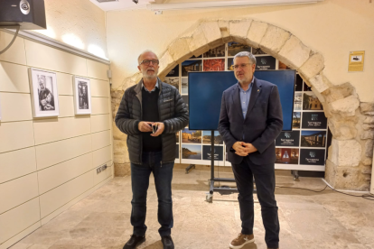 Ram Giner i l'alcalde de Tarragona Pau Ricomà.