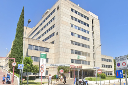 Imagen de la fachada del Hospital Materno Infantil de Málaga.