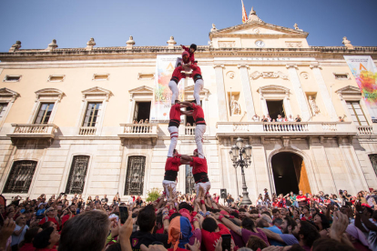 Imatge de la II Diada Castellera Internacional de 2018.