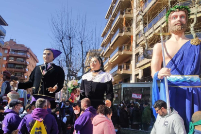 Imatge dels Gegants al Carrer.