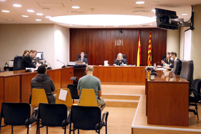 El judici a l'Audiència de Lleida a un acusat d'abusar del seu fill de 7 anys.