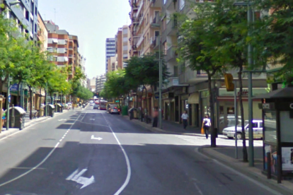 El accidente se ha produit en la Avenida Ramón y Cajal, a la altura de la calle Alguer.