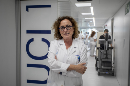 Maria Bodí és intensivista i coordinadora de trasplantaments a l'Hospital Joan XXIII.