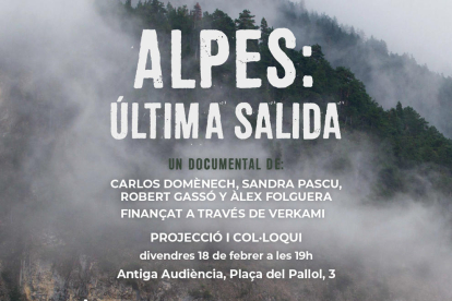 El documental muestra la ruta alpina que hacen los refugiados para llegar al norte de Europa.
