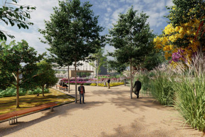 La segona fase planteja la incorporació d'un jardí urbà i un altre de biodiversitat.