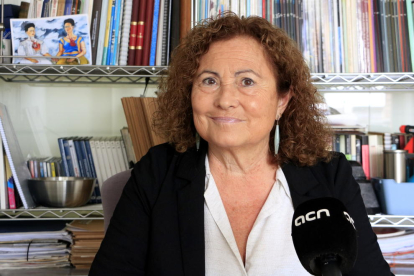 La secretaria de la Junta de Govern del Col·legi Oficial de Psicologia de Catalunya, Teresa Moratalla.