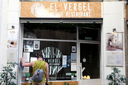 El restaurante Vegel, situado en la Calle Mayor.