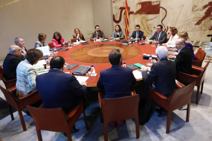 Reunió del Consell Executiu del Govern.