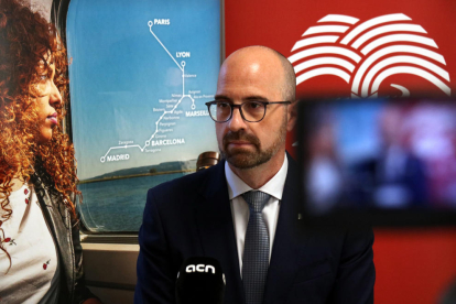 El director general de Renfe-SNCF Cooperación, David Cortés.