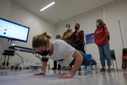 El nou aboratori de biomecànica de la URV ubicat l'Hospital Sant Joan de Reus.