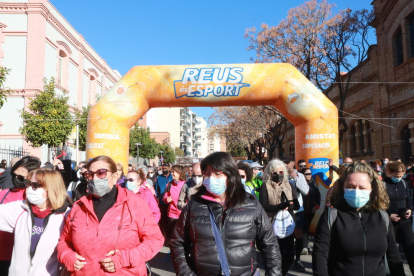 Punt de partida de la caminada a Reus.