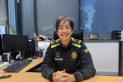 Imatge de Raquel López, la nova Inspectora Cap de la Policia Local de Cambrils.