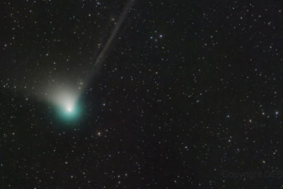 Imatge del Green Comet.
