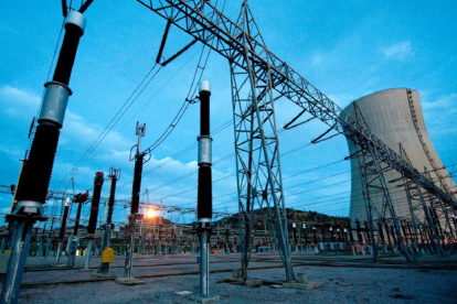 Imagen de una de las centrales de Ascó.