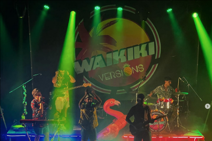 El grupo Waikiki actuará mañana en la Noche de Versiones.