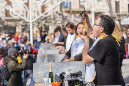 Imatge d'arxiu de l'anterior edició de la Gran Festa de la Calçotada celebrada el 2022.