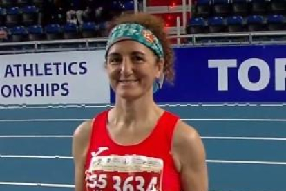 Gemma Solé, rècord d'Espanya al Mundial d'Atletisme Màster a Polònia