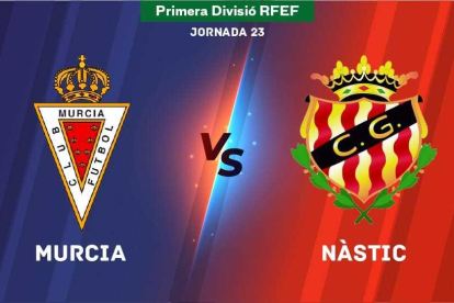 Segueix en directe el Real Murcia - Nàstic