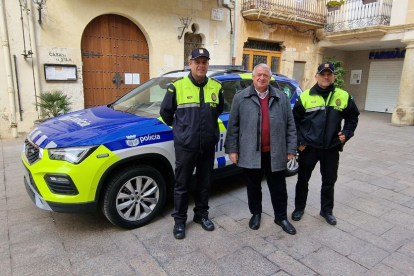 Imatge del nou vehicle de la Policia Local de l'Arboç.