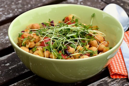 Ensalada con berros.