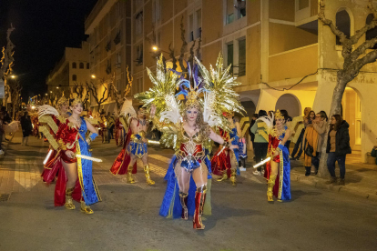 Imatge d'arxiu d'una de les comparses participants al Carnaval de Constantí.