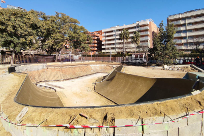 Imatge del nou skatepark de Salou, on se celebrarà el I Campionat de BMX, Scooter i Skate el proper 18 de març.