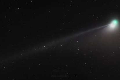 Imatge d'un cometa a Prades.