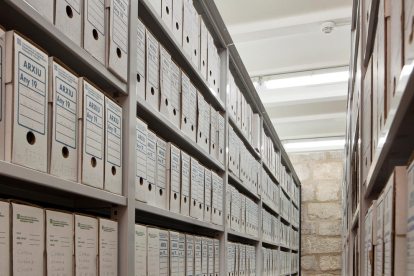 Dipòsits de documentació de l'Arxiu Comarcal de la Conca de Barberà.