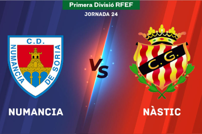 Sigue en directo el Numancia-Nàstic