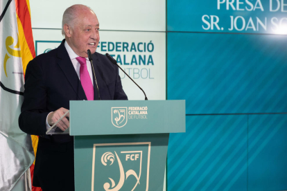 Joan Soteras pren possessió com a president de la Federació Catalana de Futbol