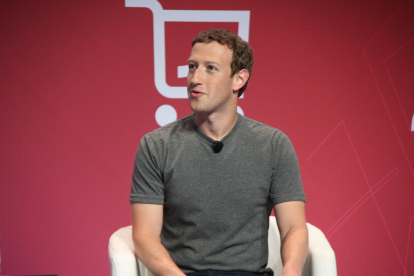 Imatge de Mark Zuckerberg, president de Facebook.