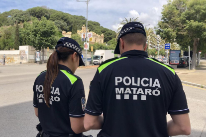 Imatge de la Policia Local de Mataró.