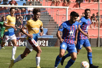 En el partido de ida el Nàstic acabó perdiendo en los últimos cinco minutos de partido.