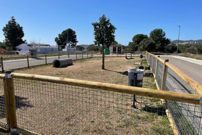 Nou parc caní de Santa Oliva.