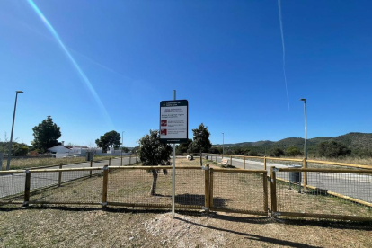 Nou parc caní de Santa Oliva.
