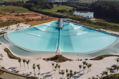 Imagen del Wavegarden del Brasil.