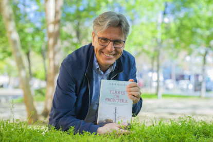 El escritor e historiador Jordi Nogués, este lunes en Tarragona.