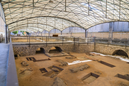 Imatge d'arxiu de la Necròpolis Paleocristiana, que va rebre 7.386 visitants durant el 2022.