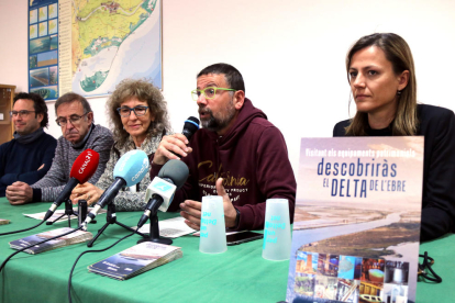 Presentació de la nova iniciativa a l'Ecomuseu del parc natural.