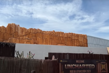 Les noves muntanyes de la nova atracció de PortAventura basada en 'Uncharted' agafn forma al Far West.