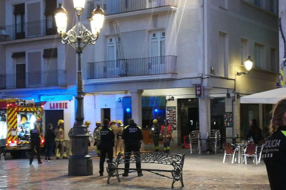 Incendio - Plaza Mercadal de Reus